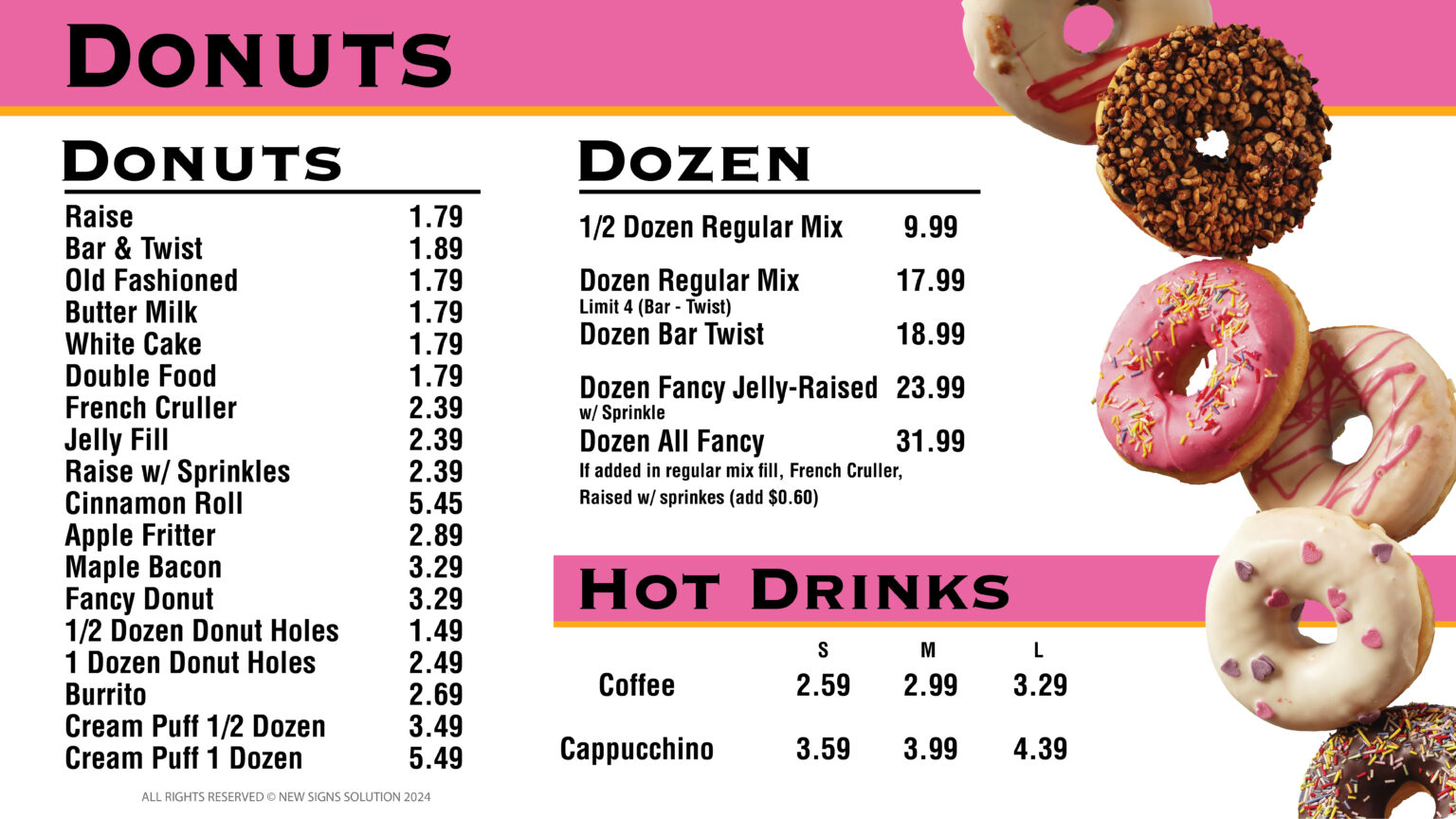 Donuts – Sweet Daze Donut and Boba